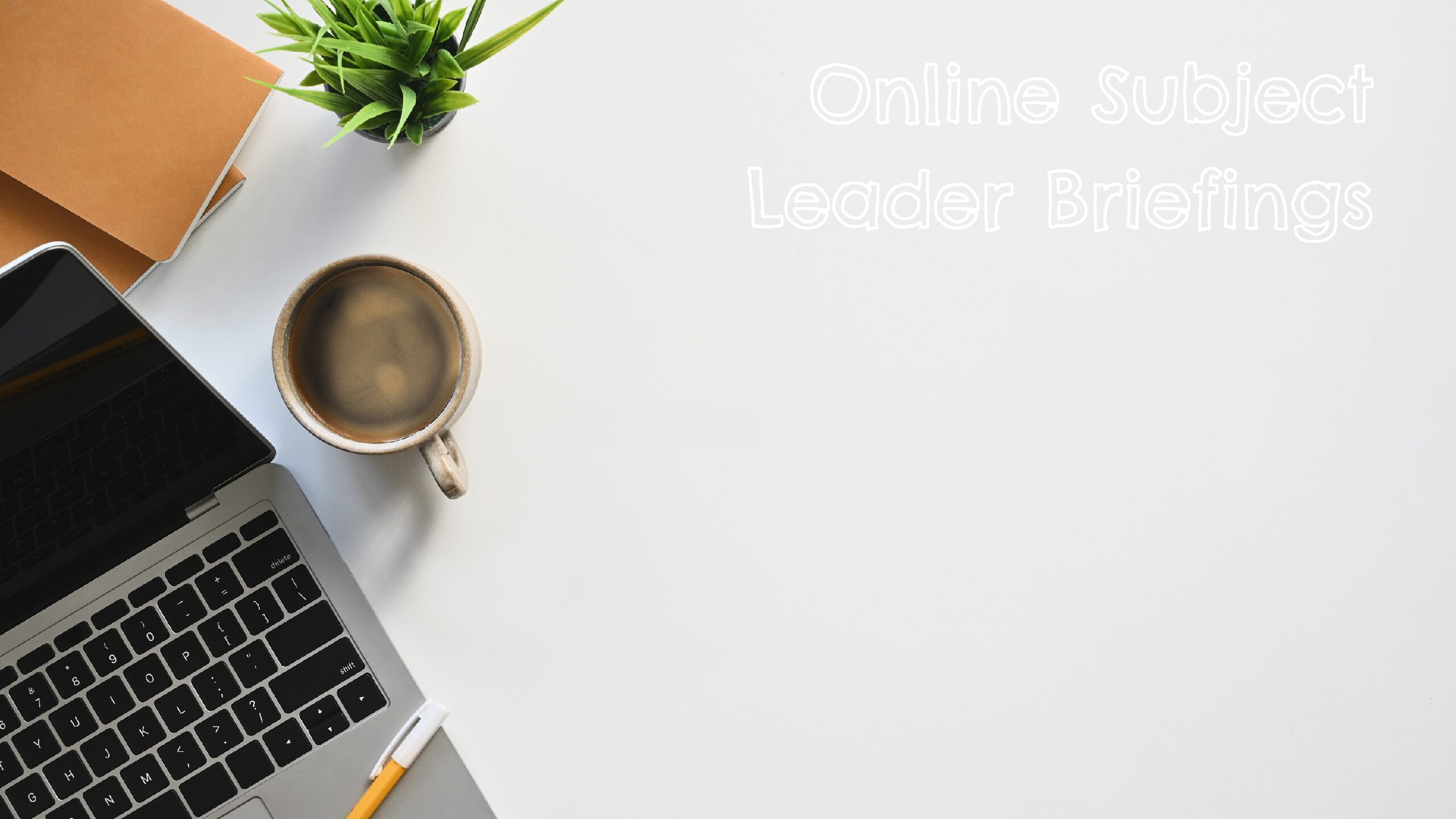 Subject Leader Briefing Online Package