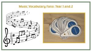 Music Vocabulary Fan: Yr1 and Yr2