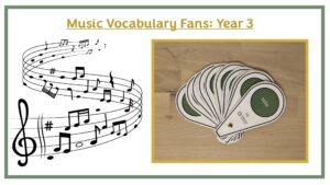 Music Vocabulary Fan: Yr3