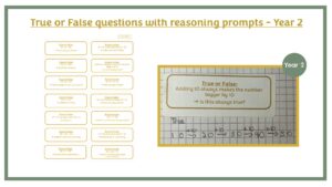 True of False Questions with Reasoning Prompts Year 2