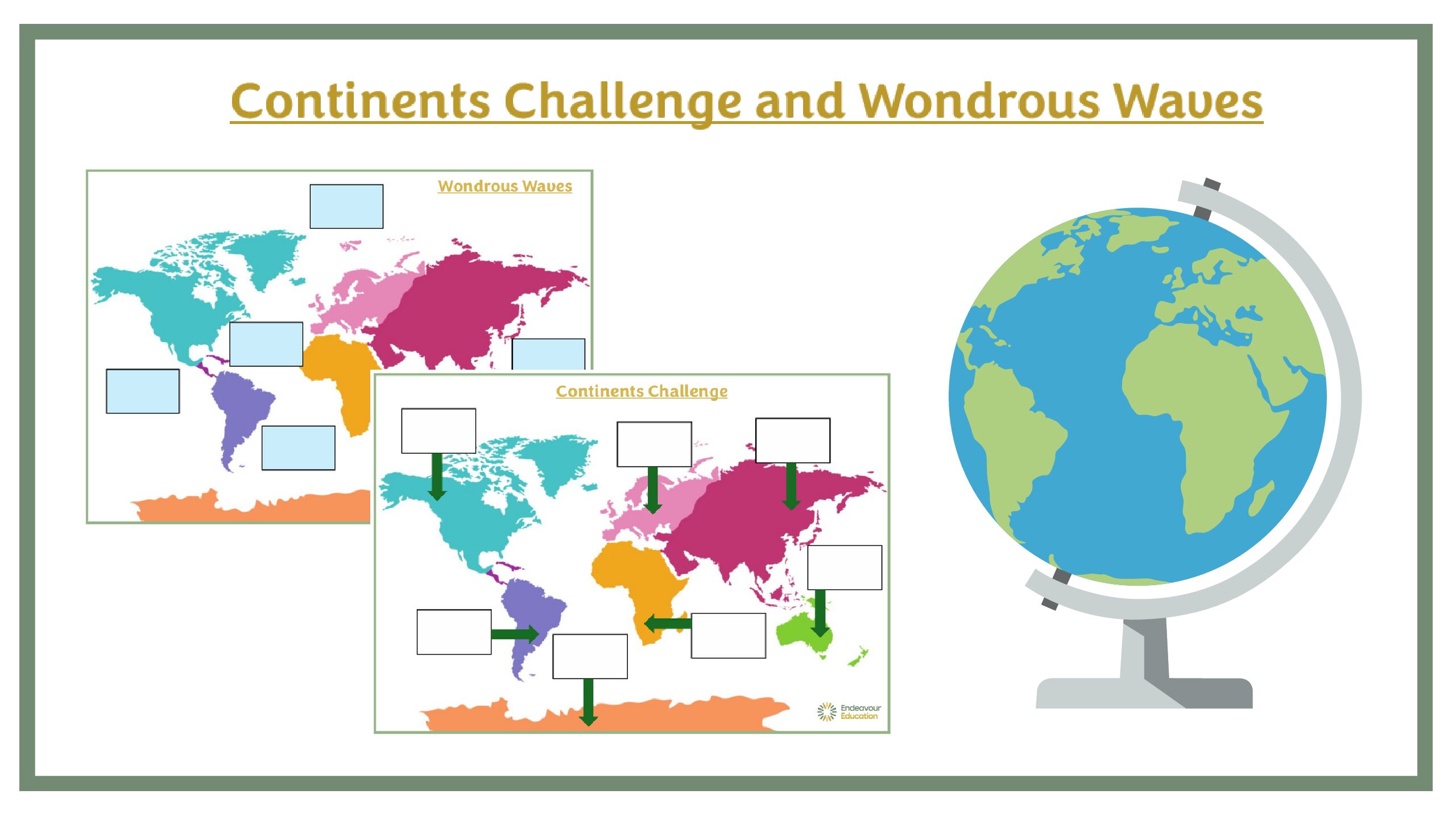 Continents and Oceans