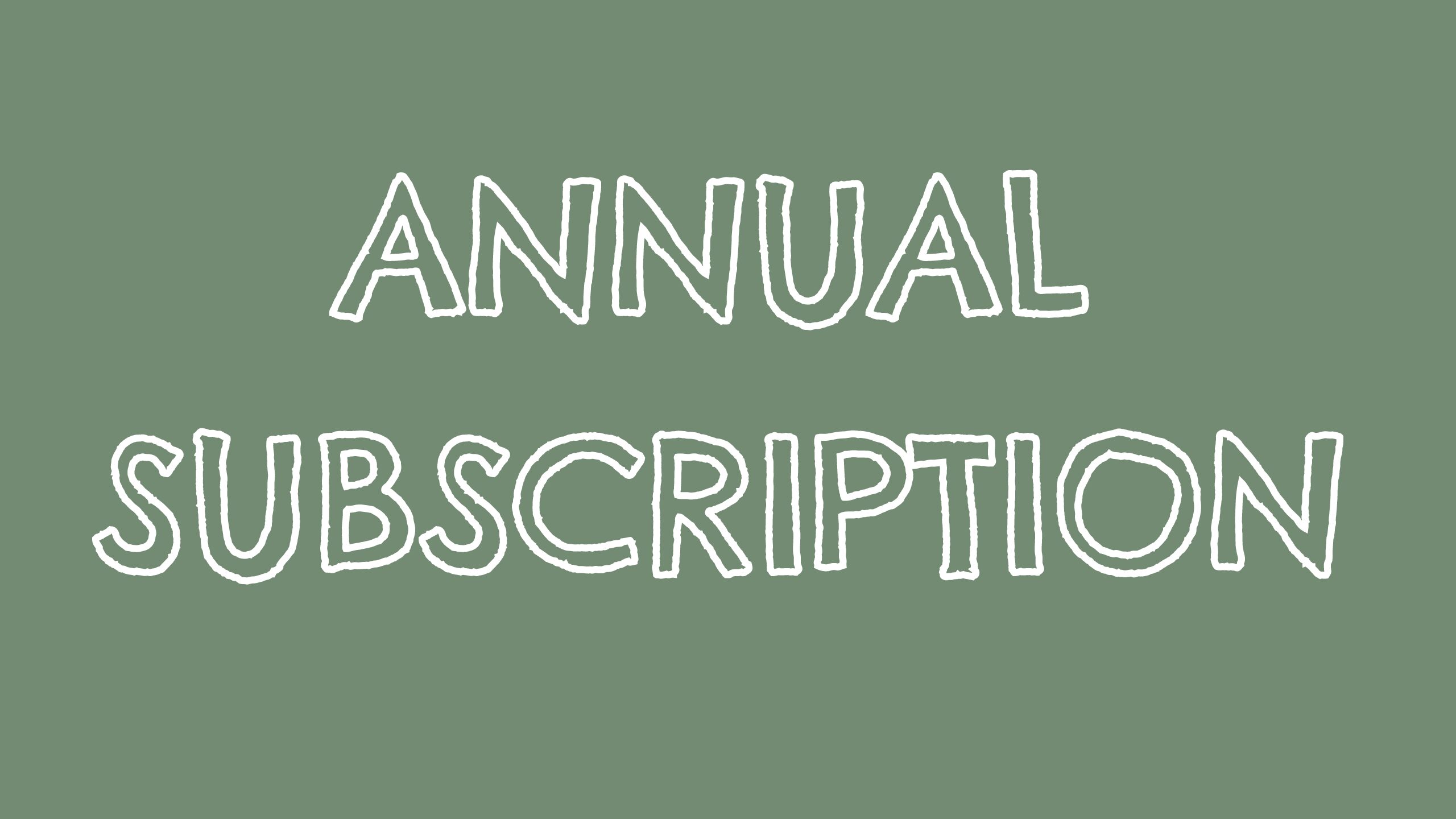 Annual Subscription All in one