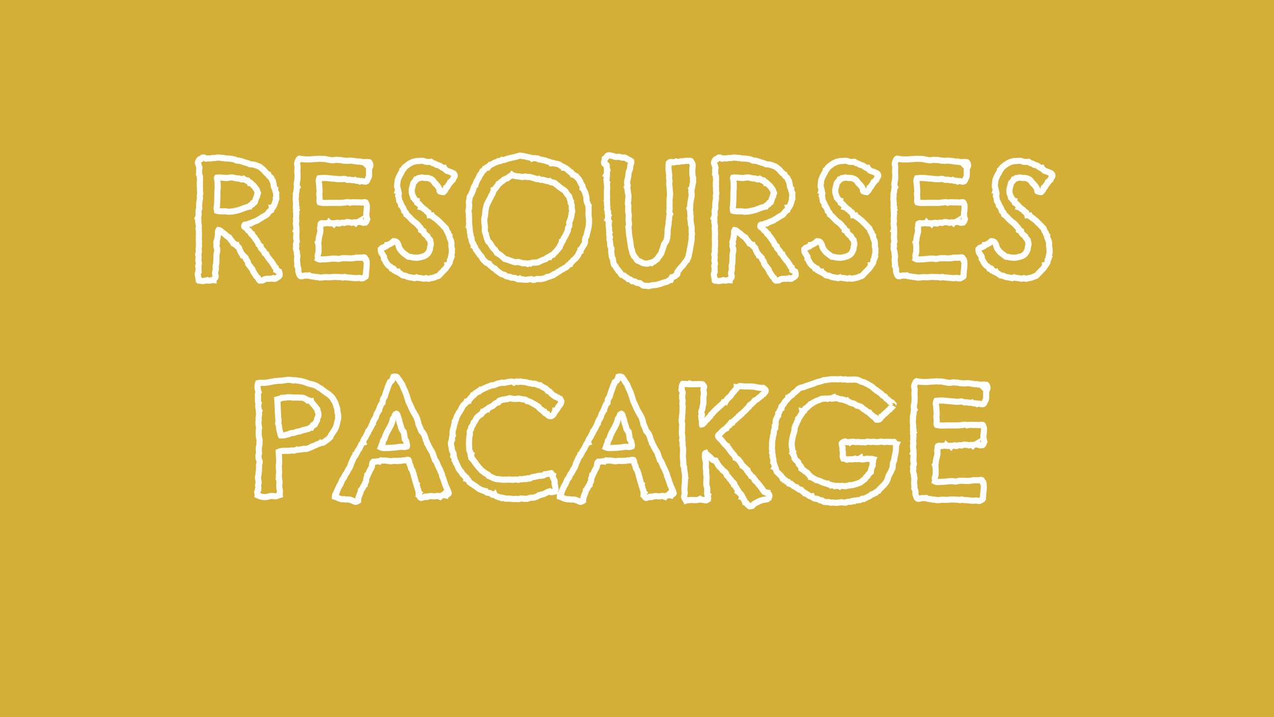 Resouces Package Annual Subscription