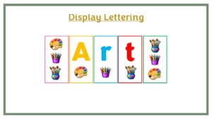 Display Lettering: Art