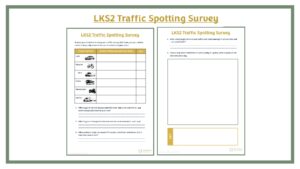 Fieldwork: LKS2 Traffic Spotting Survey