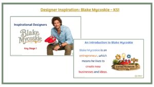 Designer Inspiration PPT: Blake Mycoskie - KS1