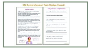KS2 Comprehension Task: Nadiya Hussain