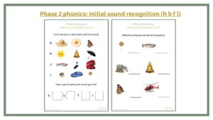 Phase 2 Phonics (h-b-f-l)
