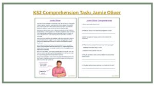 KS2 Comprehension Task: Jamie Oliver