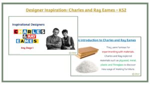 Designer Inspiration PPT: Charles & Ray Eames - KS2