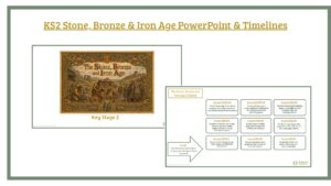 KS2 Stone, Bronze and Iron Age: PowerPoint & Timelines