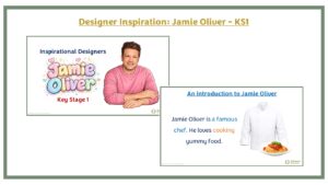 Designer Inspiration PPT: Jamie Oliver - KS1