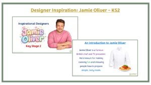Designer Inspiration PPT: Jamie Oliver - KS2