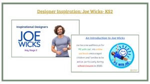 Designer Inspiration PPT: Joe Wicks- KS2