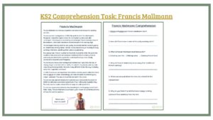 KS2 Comprehension Task: Francis Mallmann